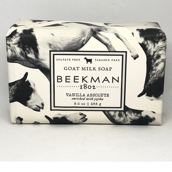 Beekman 1802 Vanilla Absolute Goat Milk Bar Soap 9‎ oz. Full Size New Sealed - Picture 1 of 2